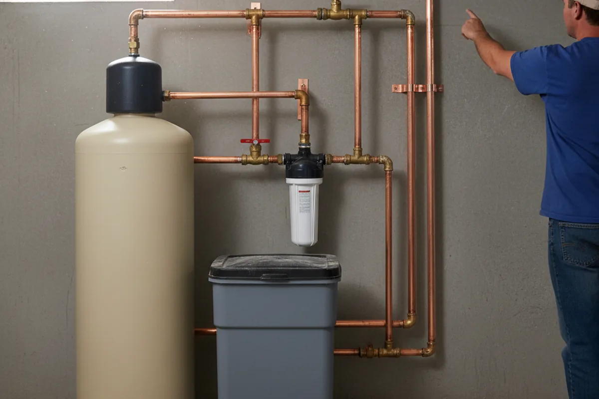 Whole-house water treatment system installed in Orangeville
